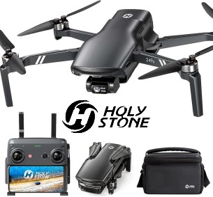Holy Stone HS900 Drone: 249g Lightweight 4K Camera, 3-Axis Gimbal, 6KM Range, 56 Mins Flight – Great Beginner Drone