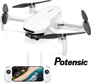 Potensic ATOM LT Drone: Lightweight Under 249g, 2.5K EIS Camera, 40 Mins Flight, 4KM Range