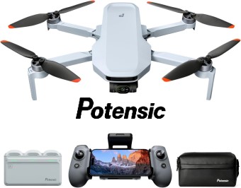 Potensic ATOM 2 Drone: 4K Video, 3-Axis Gimbal, AI Tracking, 10KM Range – Outstanding Sub-250g