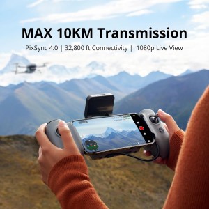 potensic atom 2 drone: 4k video, 3 axis gimbal, ai tracking, 10km range – outstanding sub 250g