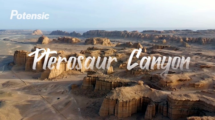 Potensic Atom 2 Drone Guide for Pterosaur Canyon | 8K Aerial Photography